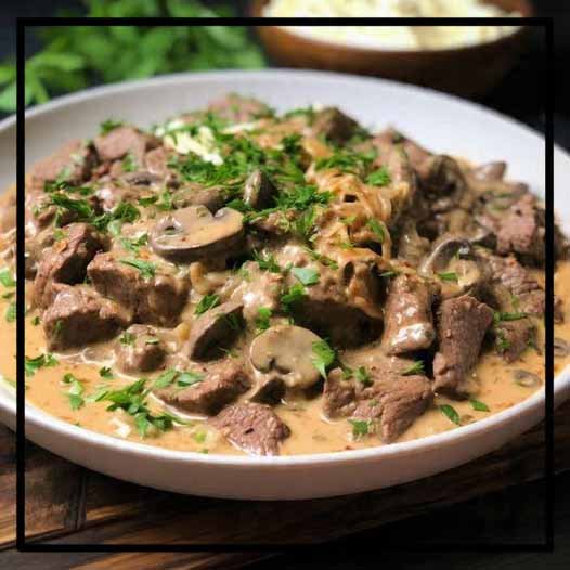 Keto Beef Stroganoff – Creamy Low-Carb Comfort Food